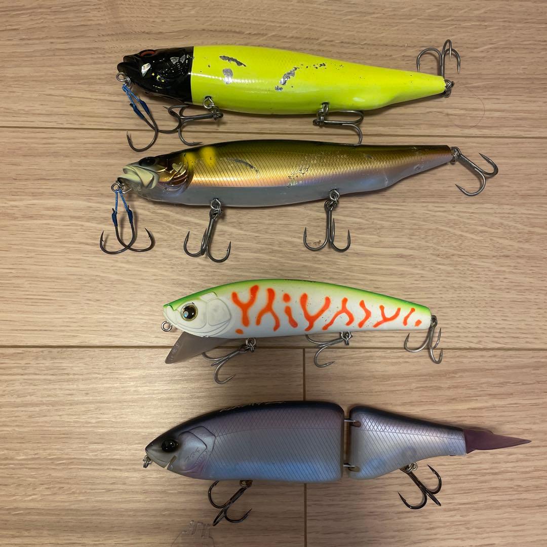 シーバス　ビッグベイトセット4個