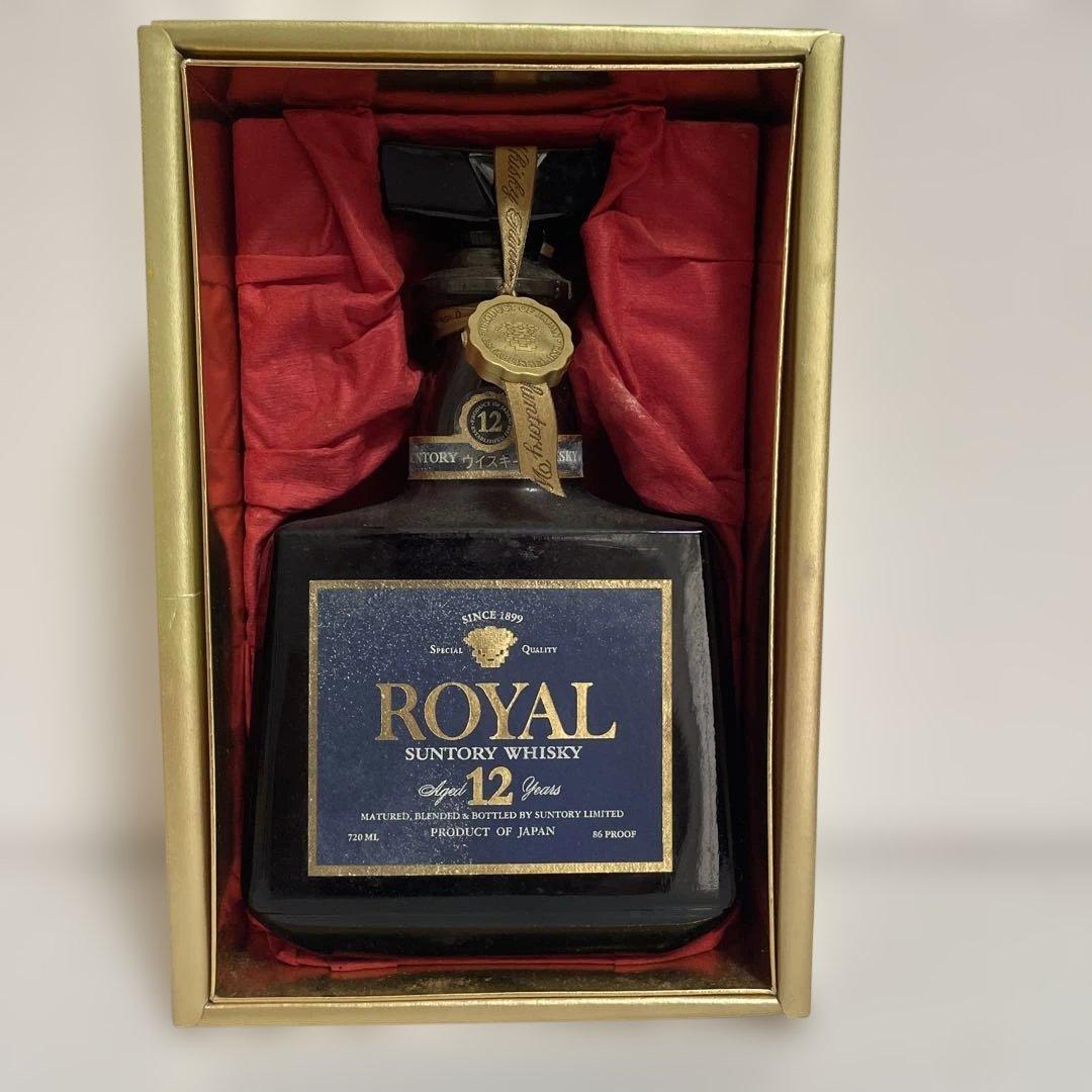 サントリーローヤル12年　ブルーラベル