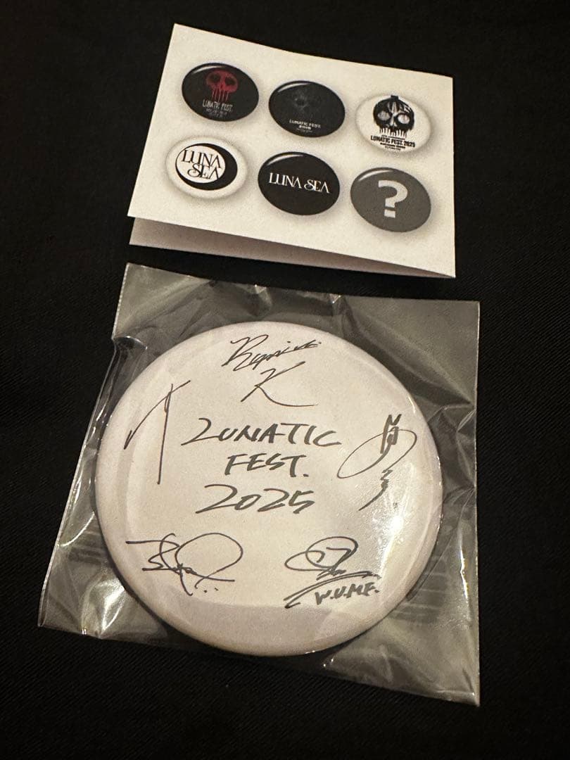 ★シークレット★LUNASEA 缶バッジ　ガチャ