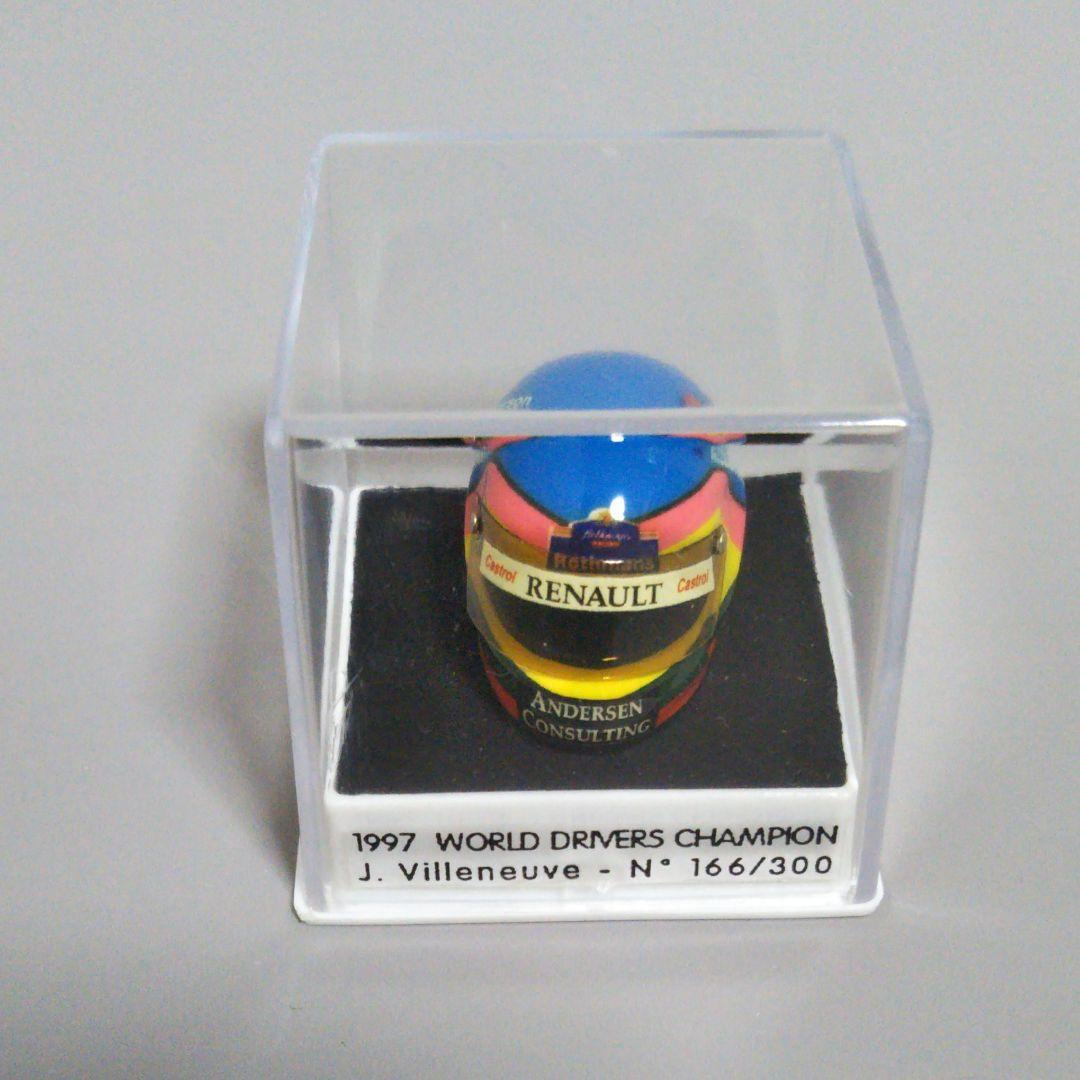 JFC F1 ヘルメット ジャック・ビルヌーブ 1997チャンピオン 1/12