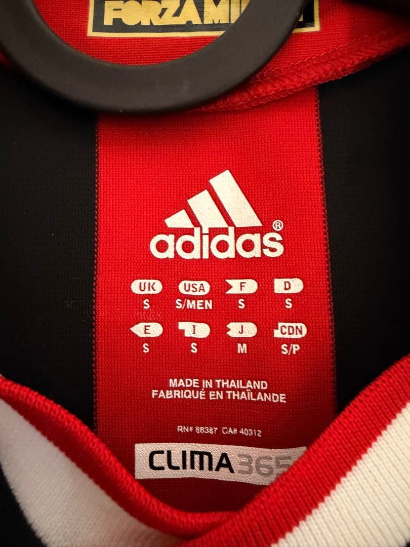 【新品/正規品】ACミラン マルディーニ　引退　ラストユニフォーム Mサイズ