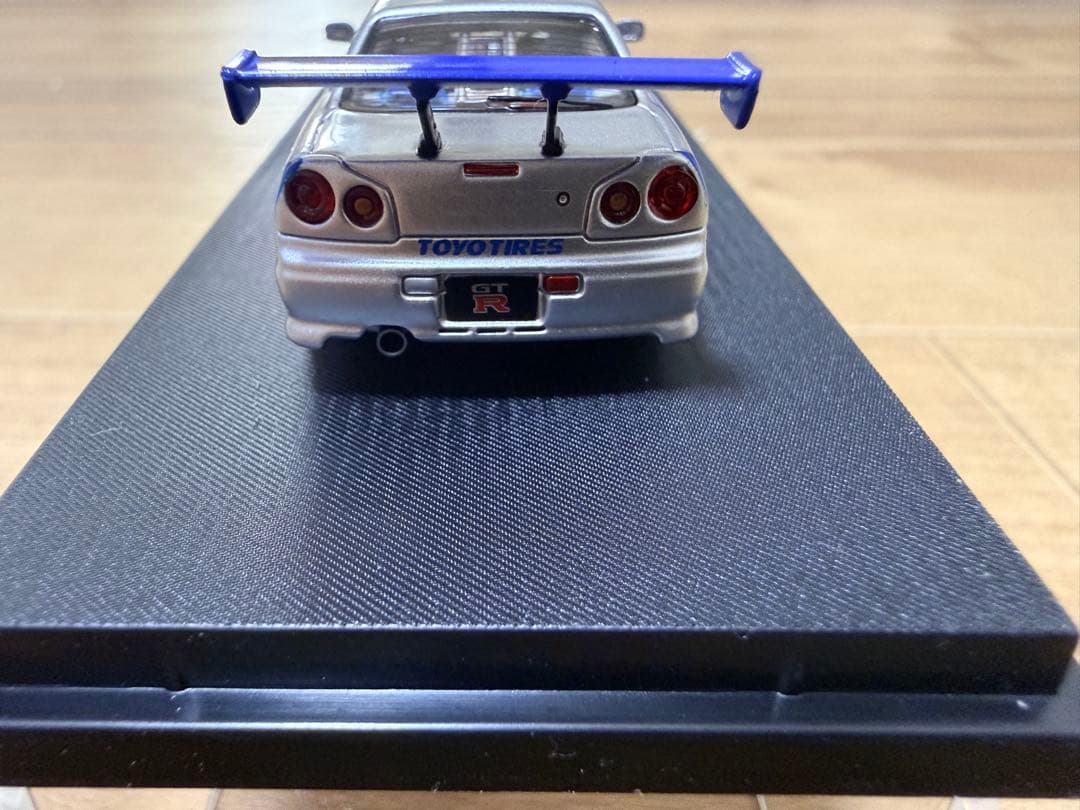 timemicroスカイライン GT-R R34 ミニカー 1/64