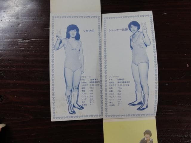 ビューティ・ペア   　1970年台当時もの　　メモ帳