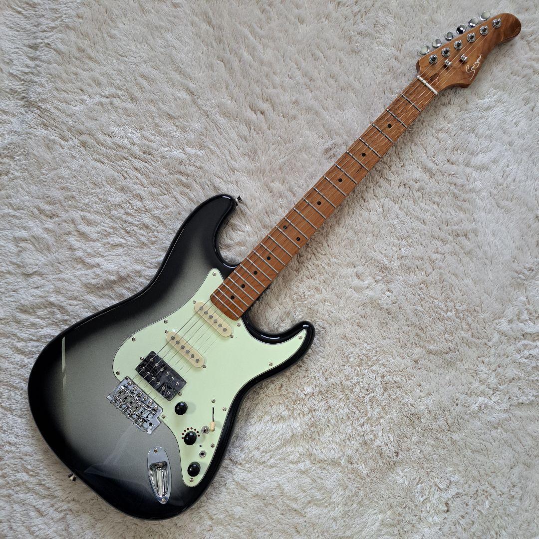 高品質アルダー材とローステッドメイプルネックを採用した、プロ仕様のスマートギター