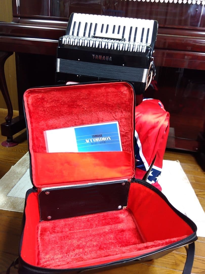 【即演奏可】YAMAHA YA-80 アコーディオン 独奏用高級モデル自宅保管品