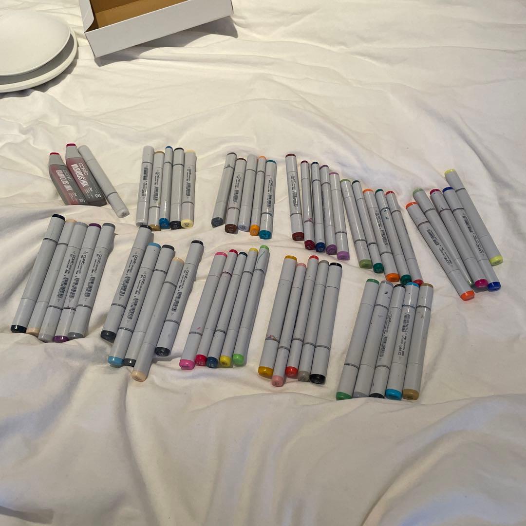 Copic コピック マンガ 画材 まとめ売り マーカー 51本 + 補充2本