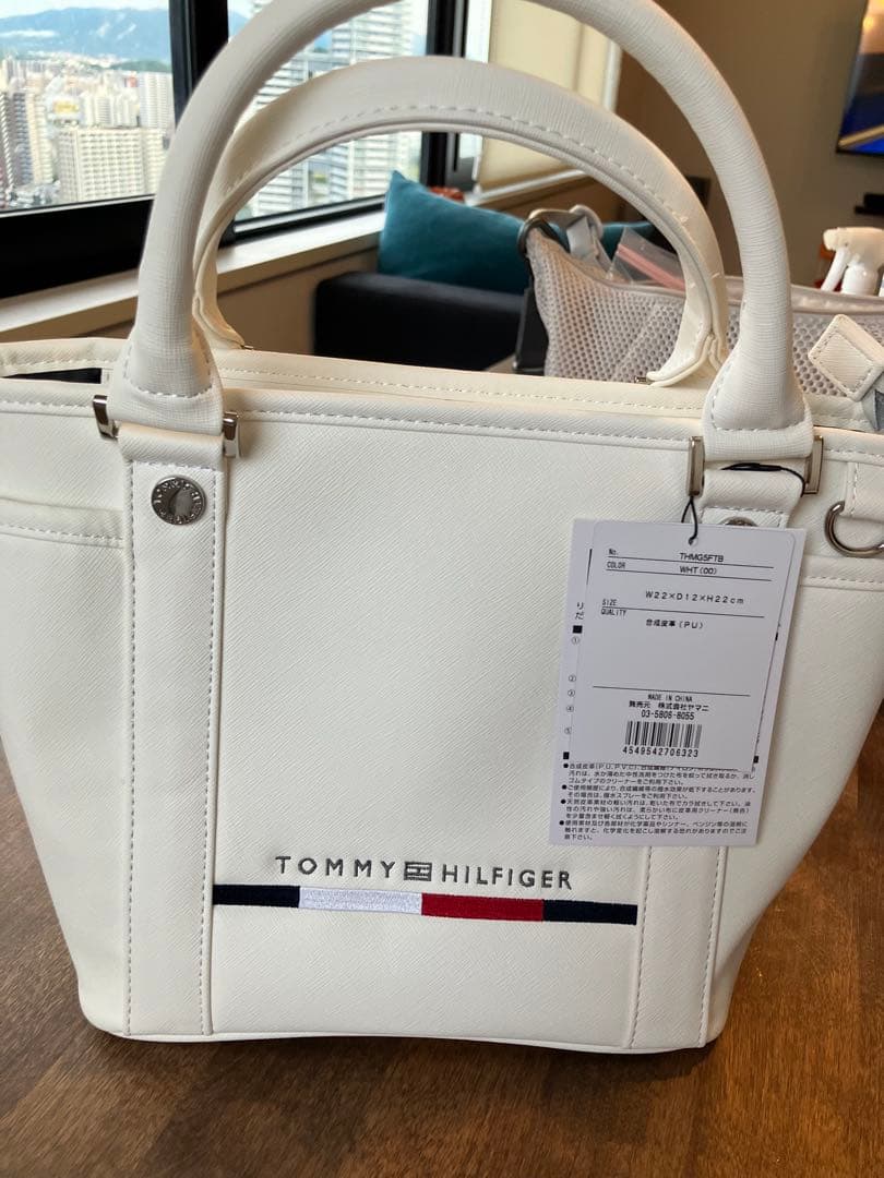 ニックネームさん専用【未使用】トミーヒルフィガー ゴルフ ララウンドバッグ