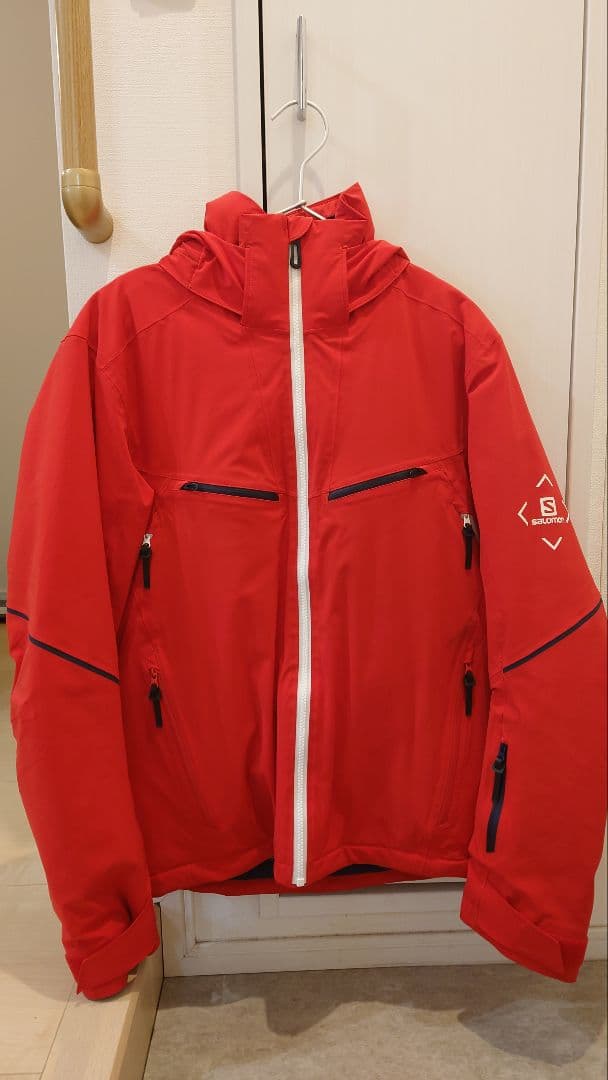 SALOMON　サロモン　スキーウェア　ジャケット　赤　Sサイズ