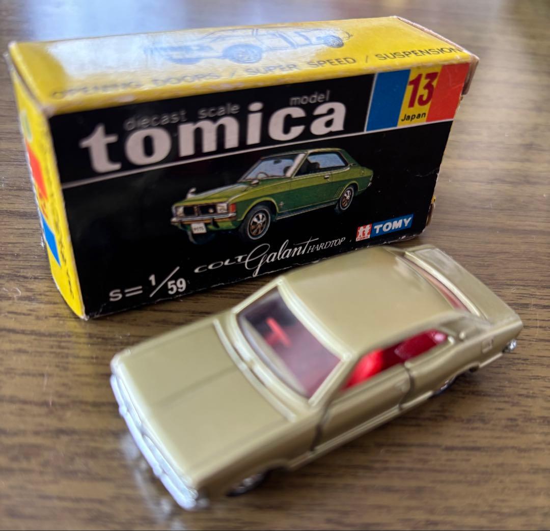 黒箱トミカ コルトギャラン1Eホイール