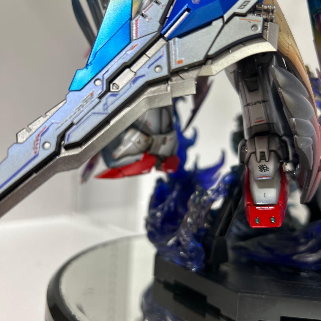 ガンプラ　塗装済み完成品　ウィングガンダムゼロ ew グラデーション塗装