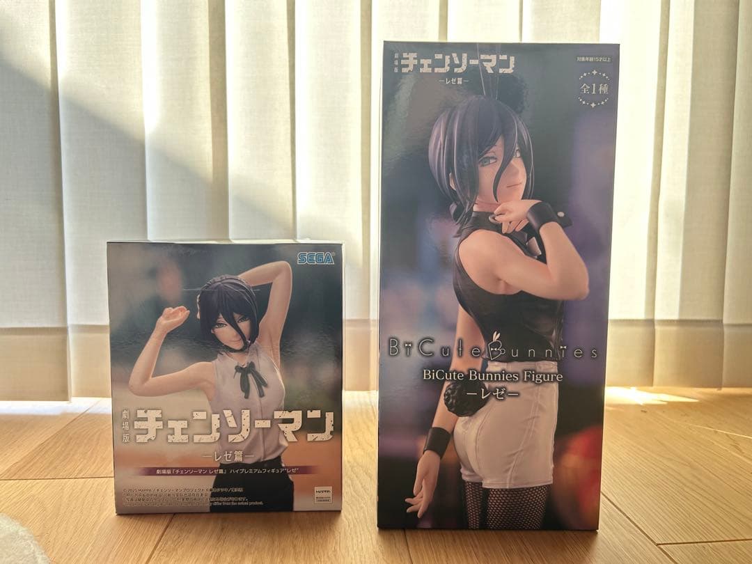 チェンソーマン レゼ フィギュア2体セット BiCute FuRyu SEGA