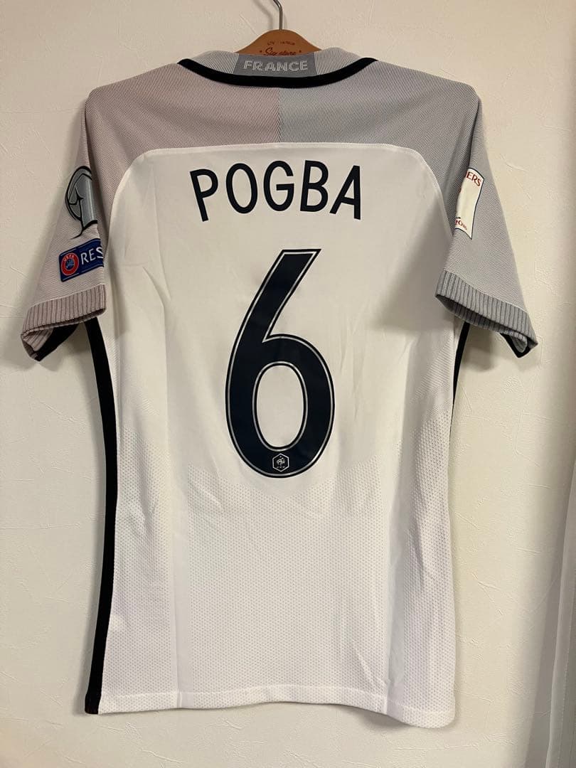 選手用ポールポグバ半袖ユニフォームワールドカップ予選　ナイキ　オーセンティック