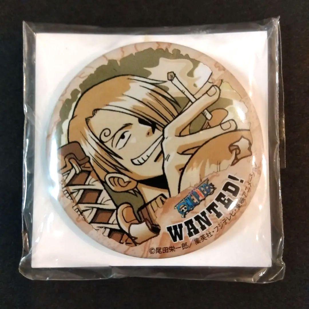ONEPIECE サンジ WANTED 缶バッジ レア 希少 初期 レトロ 当時
