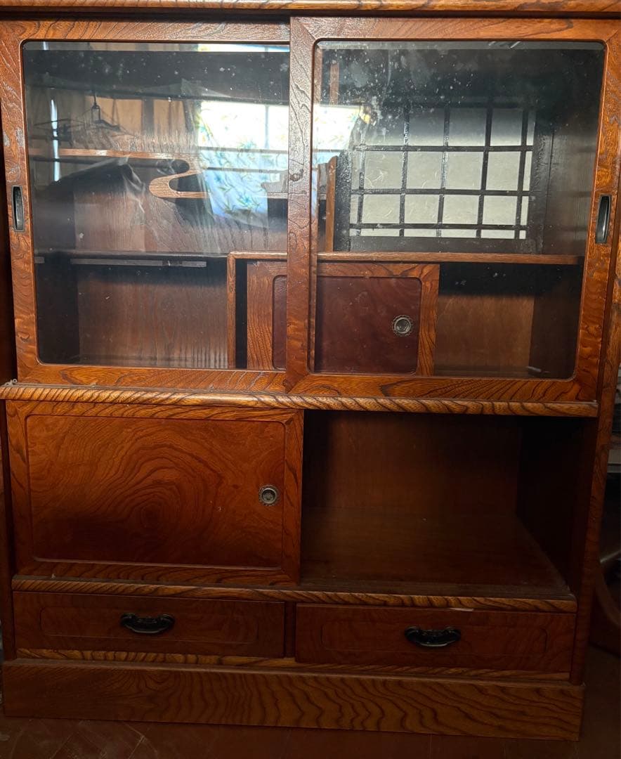 茶箪笥　アンティーク　昭和レトロ