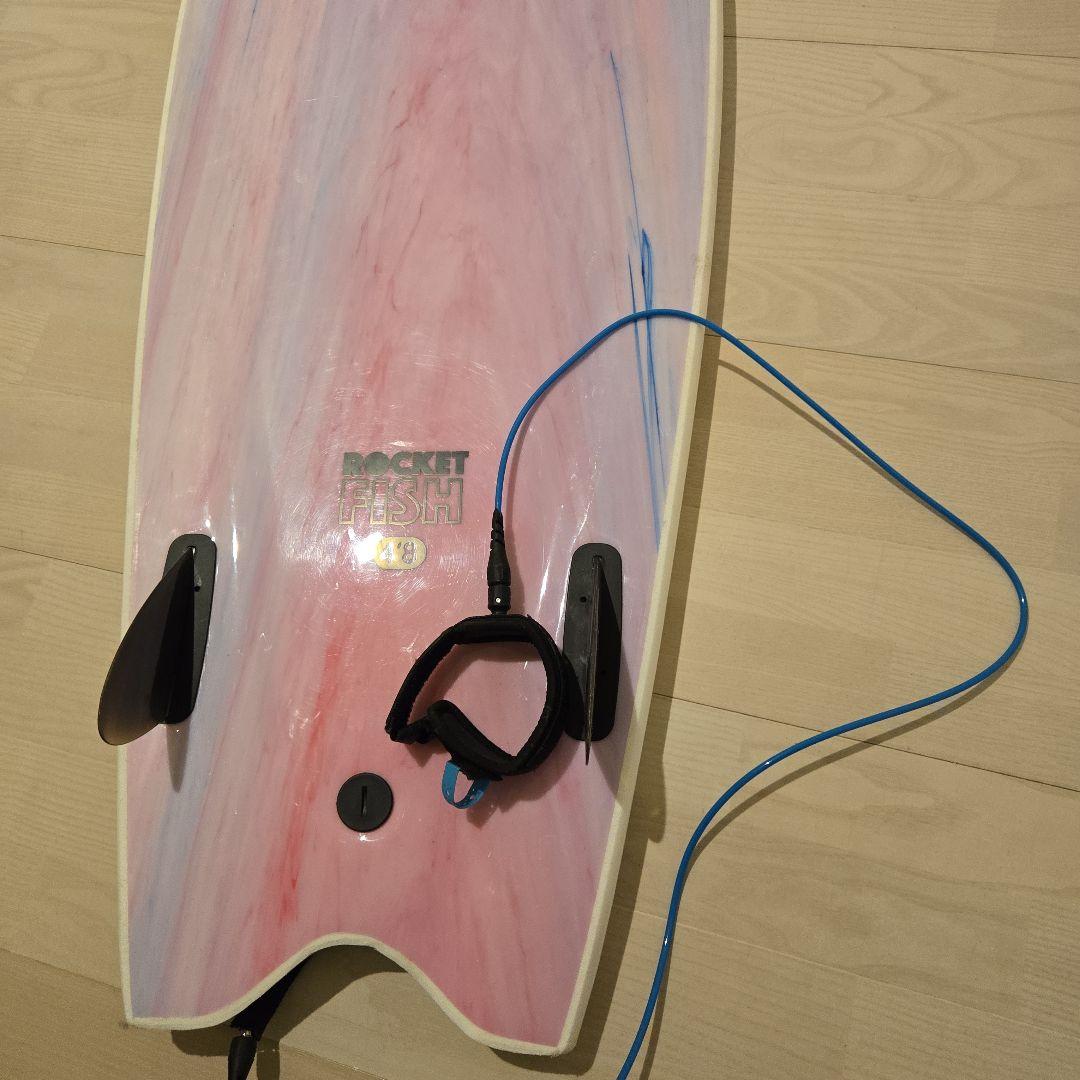 土日まで値下げSoftech Rocket Fish 48インチ サーフボード