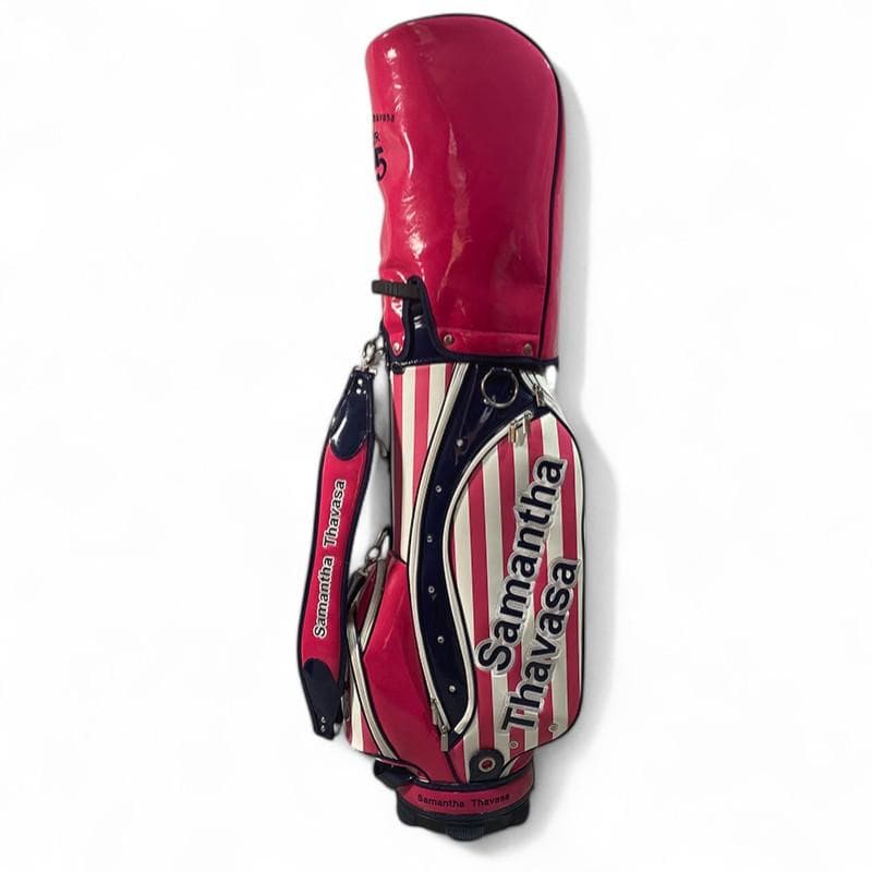 サマンサタバサ エナメル カート キャディバッグ ベア アイミー 5分割 9型