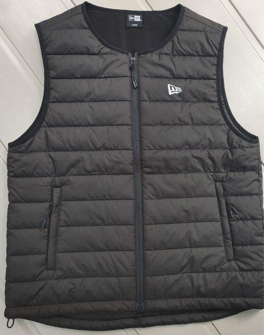 ニューエラ　ゴルフ　ライトダウンベスト　Ｌサイズ　ブラック