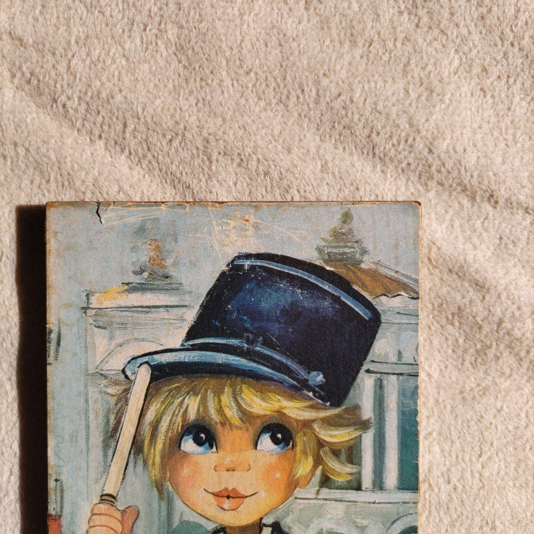 ミシェルトーマス（LISA ）子供の警官 合板プリント壁掛け