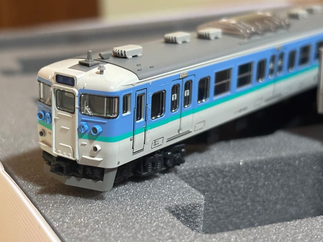 115系1000番台 長野色基本3両 加工品