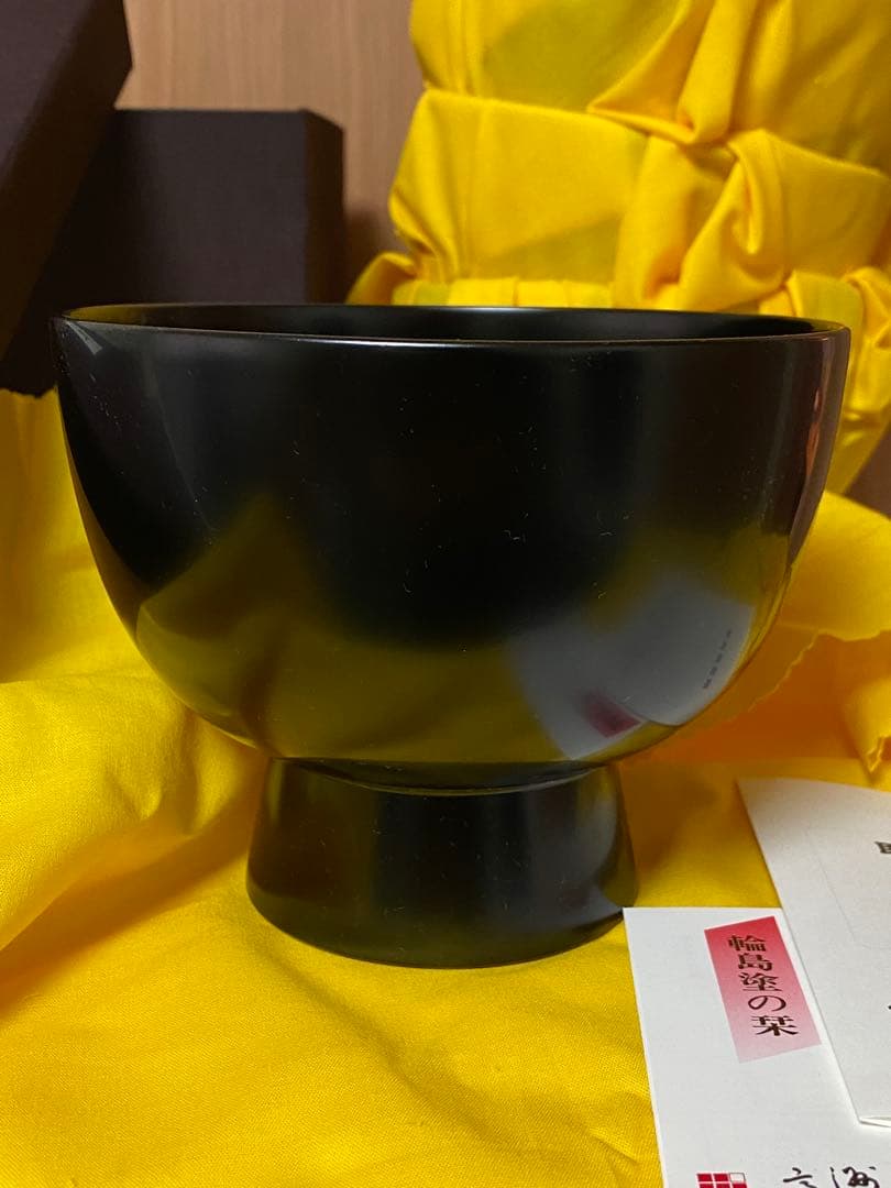 希少 輪島塗 合鹿椀 大向高洲堂 大椀 お椀 黒塗 朱塗 5個セット