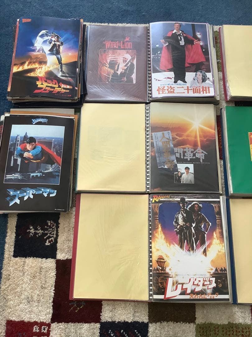 映画パンフレット(215冊) 昭和レトロ　チケット付きのも多数あり　アルバム付き