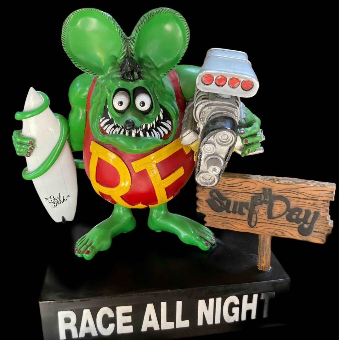Rat Finkスタチュー Surfall Day RACE ALL NIGHT