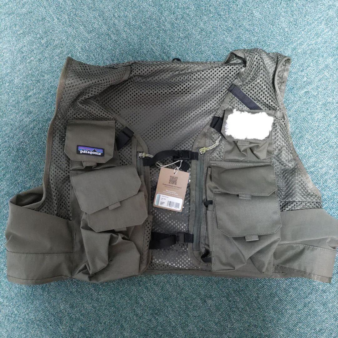 て*に様 Patagonia フィッシングベスト オリーブグリーン