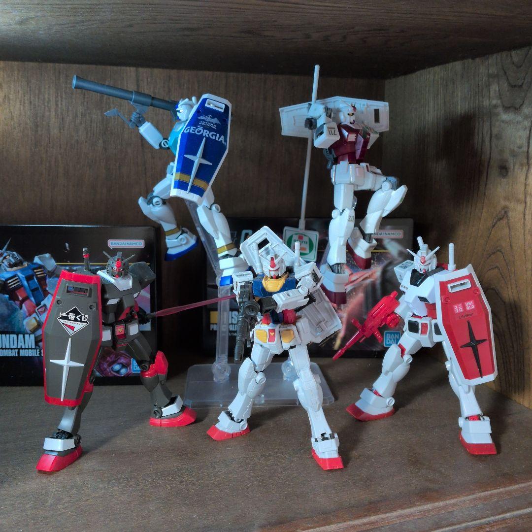 HG　1/144ガンダム　5種セット