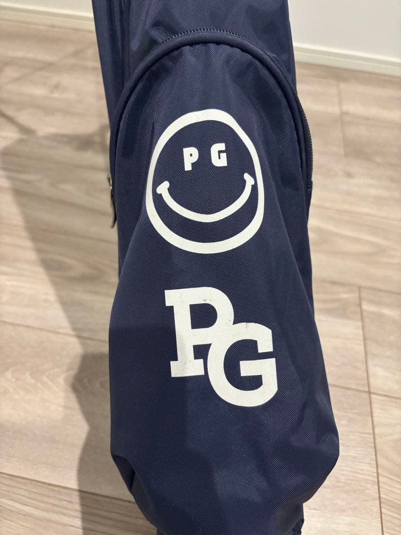 PEARLY GATES セルフスタンドサブバッグ ネイビ