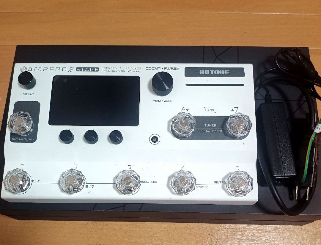 Hotone AmperoⅡ stage ギターエフェクター