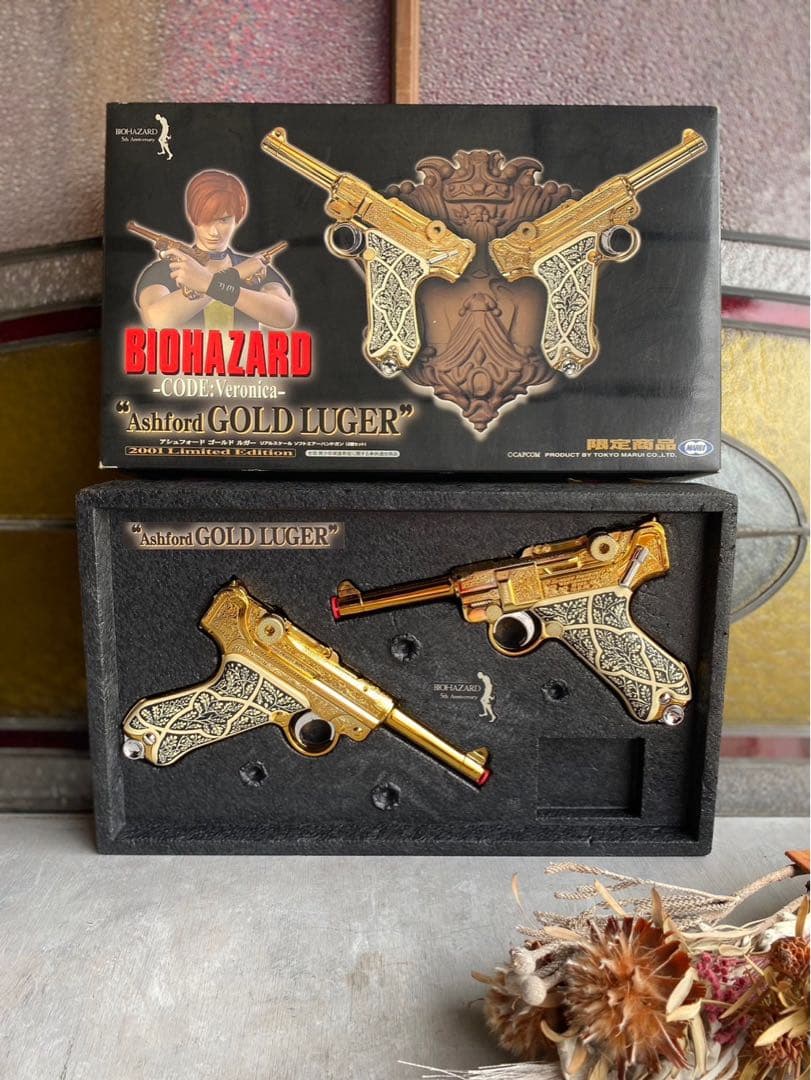 希少 未使用 限定品 東京マルイ バイオハザード アシュフォード ゴールドルガー