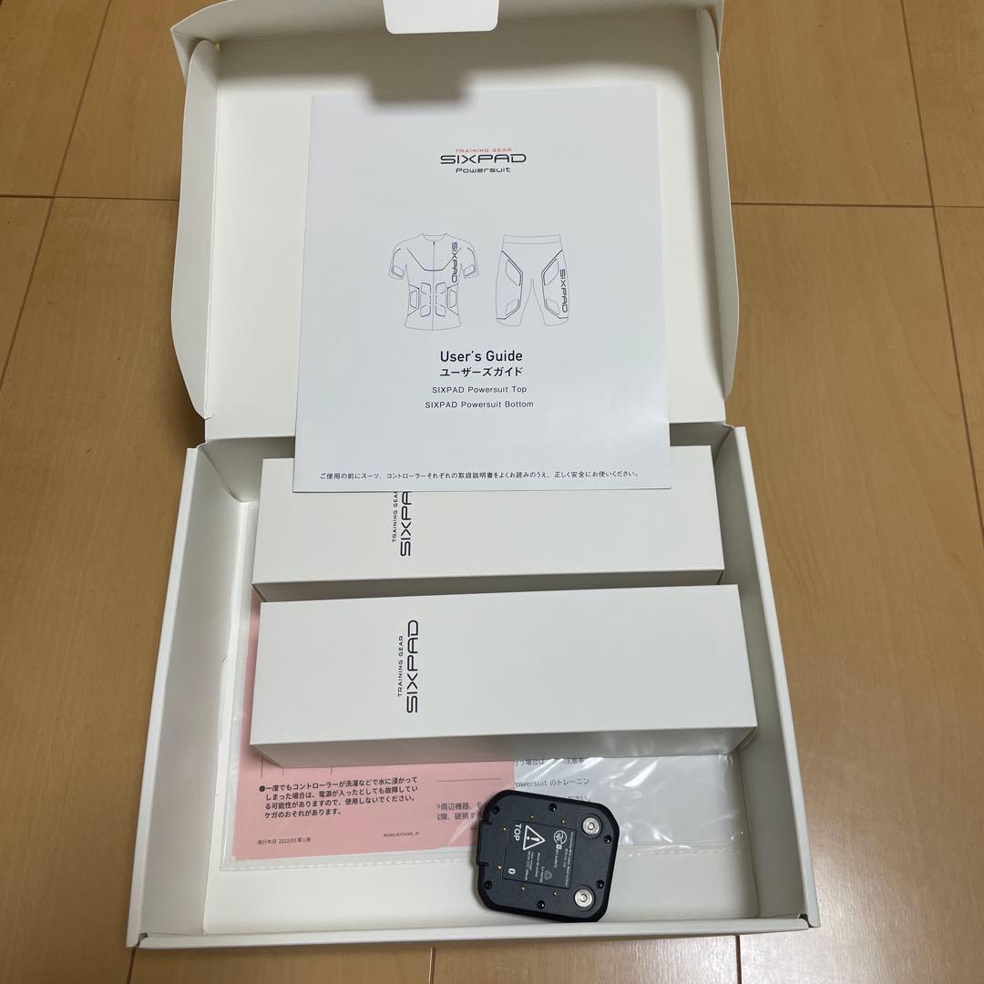 シックスパッド　パワースーツ　 トップ&ボトムセット　 Mサイズ　箱付き