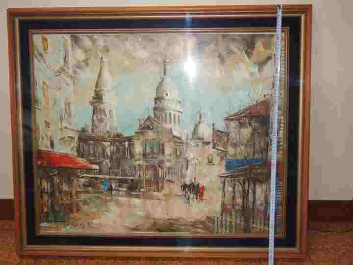 コロナ禍支援　特別価格！　油絵　この作家を知っていたら教えて下さい。