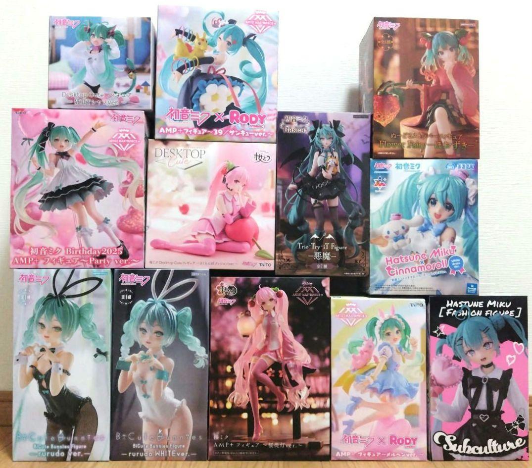 初音ミク フィギュア 12点 まとめ売り