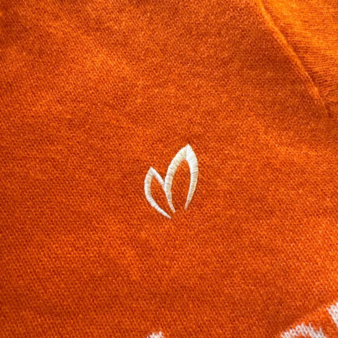 パーリーゲイツ☆新品 残1点マスターバニー カシミヤ100%タートルネックニット