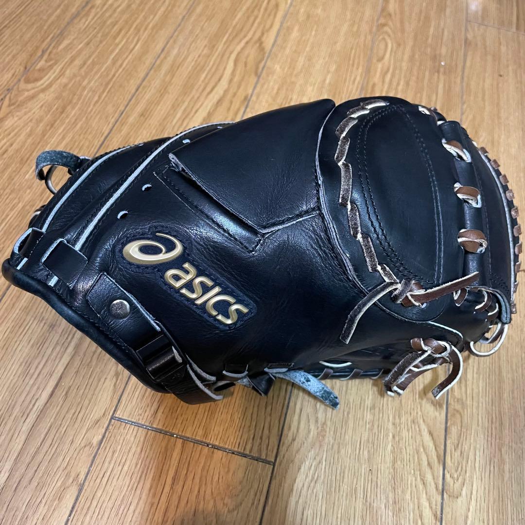 アシックス ゴールドステージ キャッチャーミット　美品やれ無し！