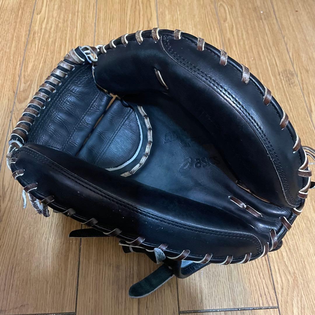 アシックス ゴールドステージ キャッチャーミット　美品やれ無し！