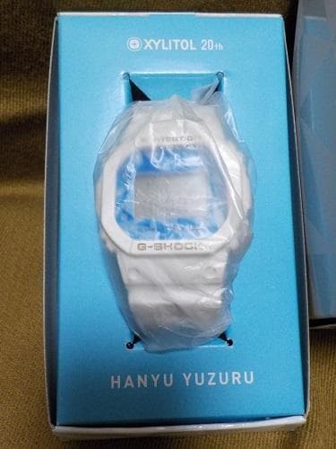 羽生結弦　Gショック　HANYU YUZURU G-SHOCK XYLITOL