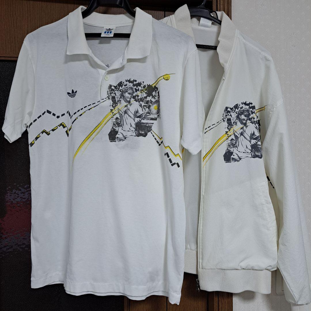 アディダス ステファンエドバーグモデル '89 ポロシャツ+ジャケット