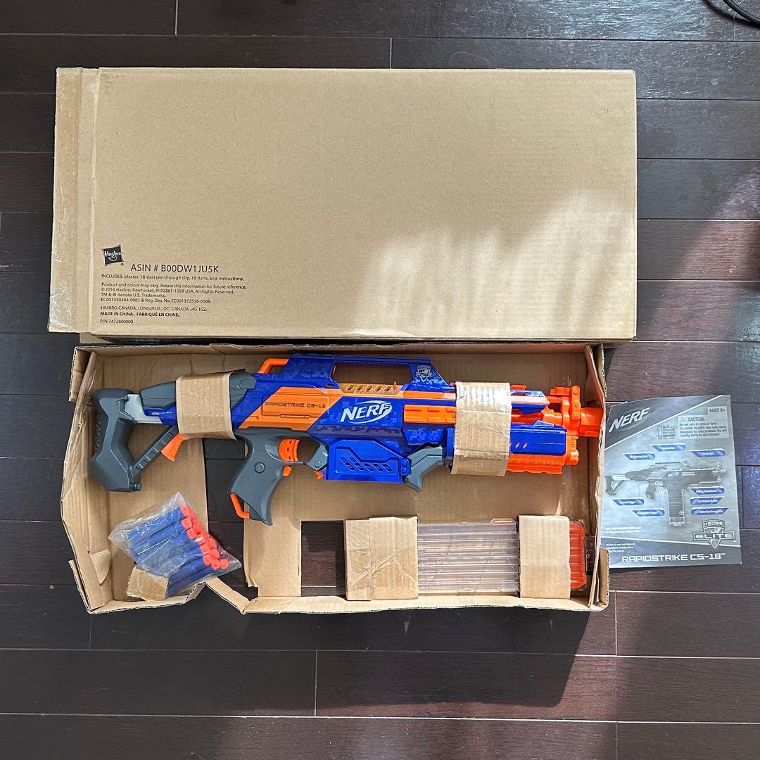未使用　NERF RAPIDSTRIKE CS-18 ナーフ ラピッドストライク