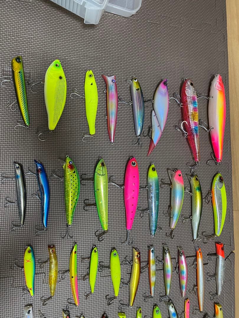 中古シーバスルアーまとめ売り