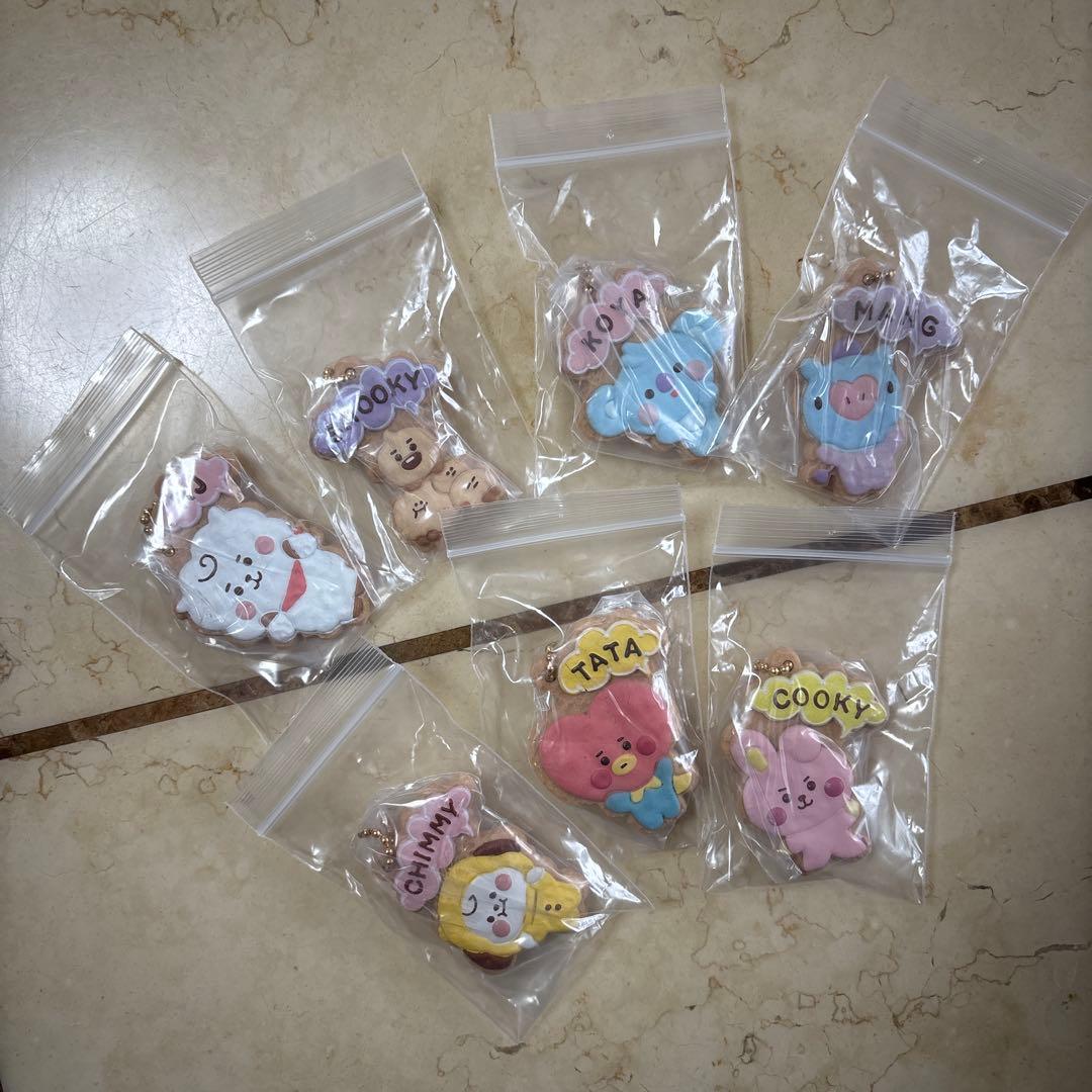 【希少】bt21 クッキーチャーム コンプリート BTS