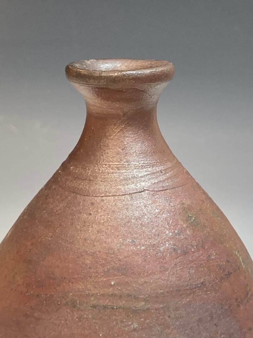 市野信水 作 丹波徳利 共箱 酒器