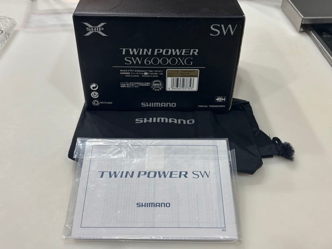 SHIMANO 15 TWIN POWER SW 6000XG スピニングリール