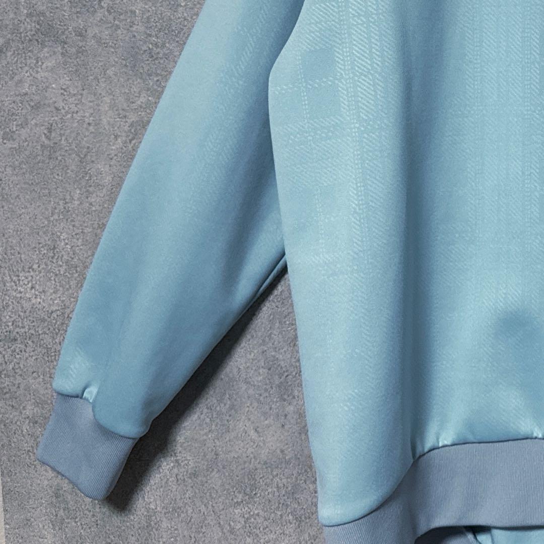 BEAMS GOLF ビームスゴルフ モックネック シャツ ライトブルー S