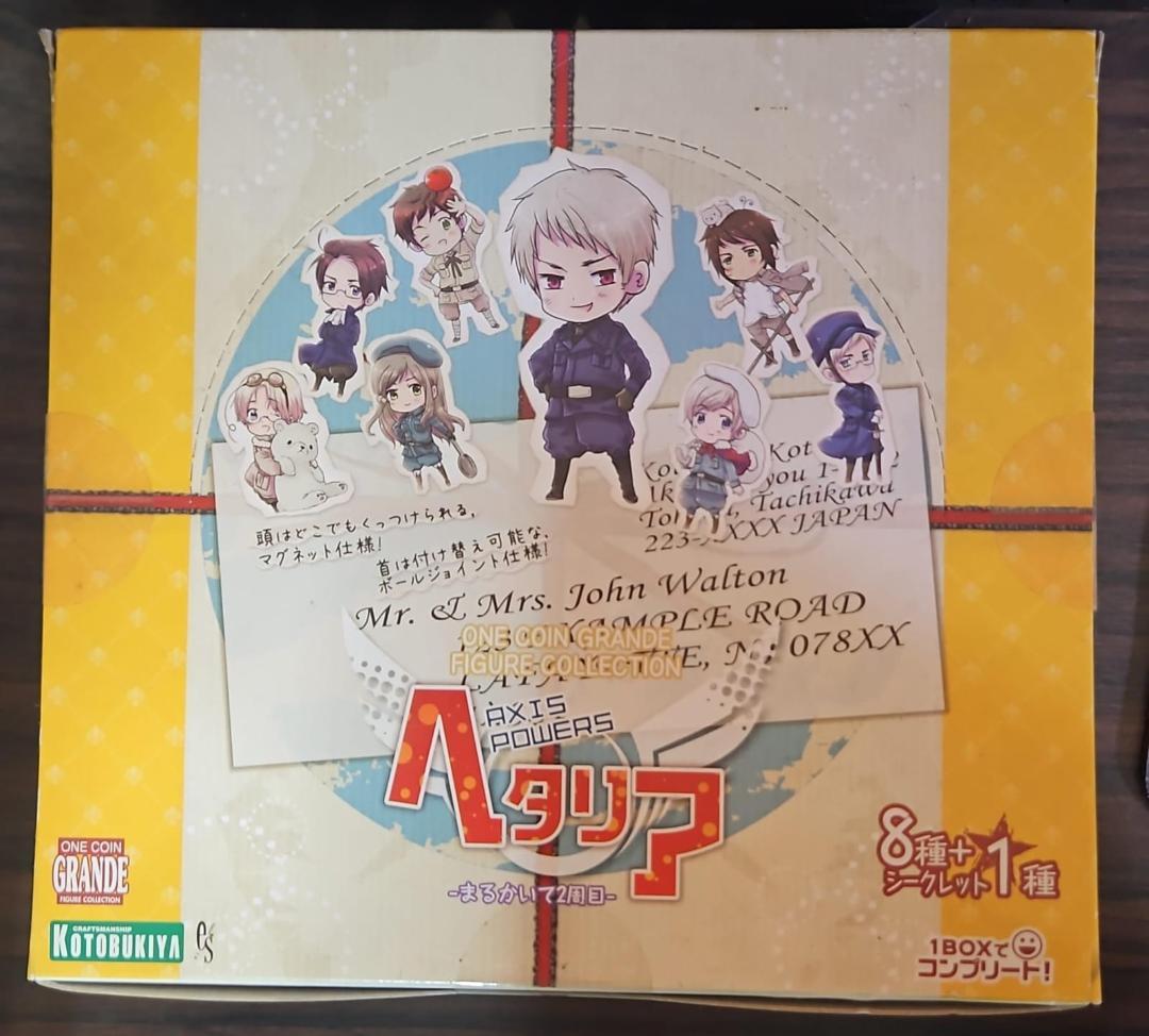 ヘタリア Axis Powers まるかいて2周目 9個入りBOX