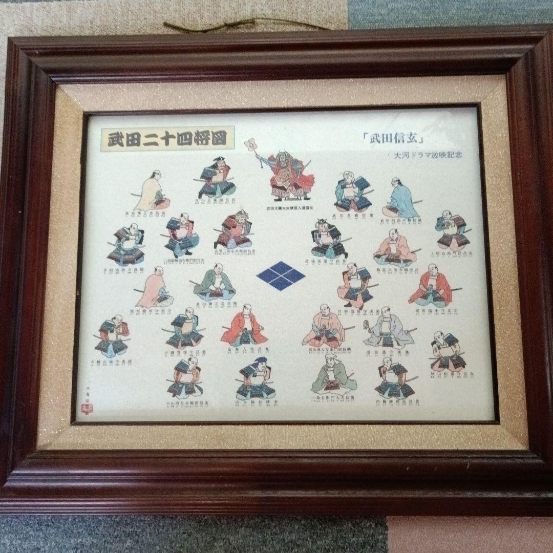 武田二十四将図 大河ドラマ記念