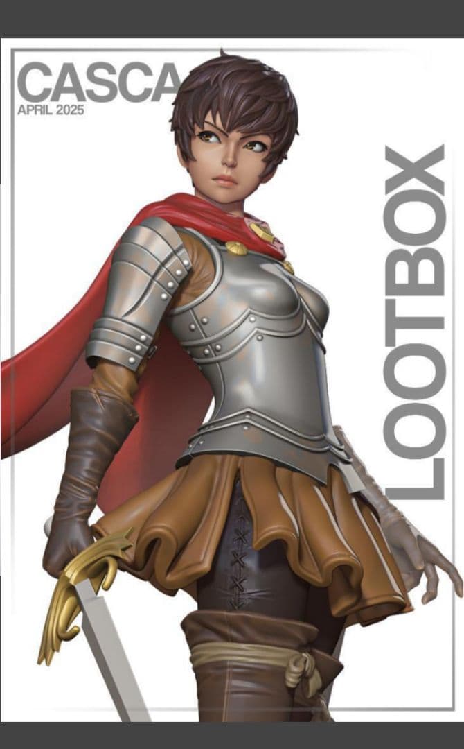 キャスカ　1/10　ベルセルク　未塗装未組立　フィギュア　ガレージキット