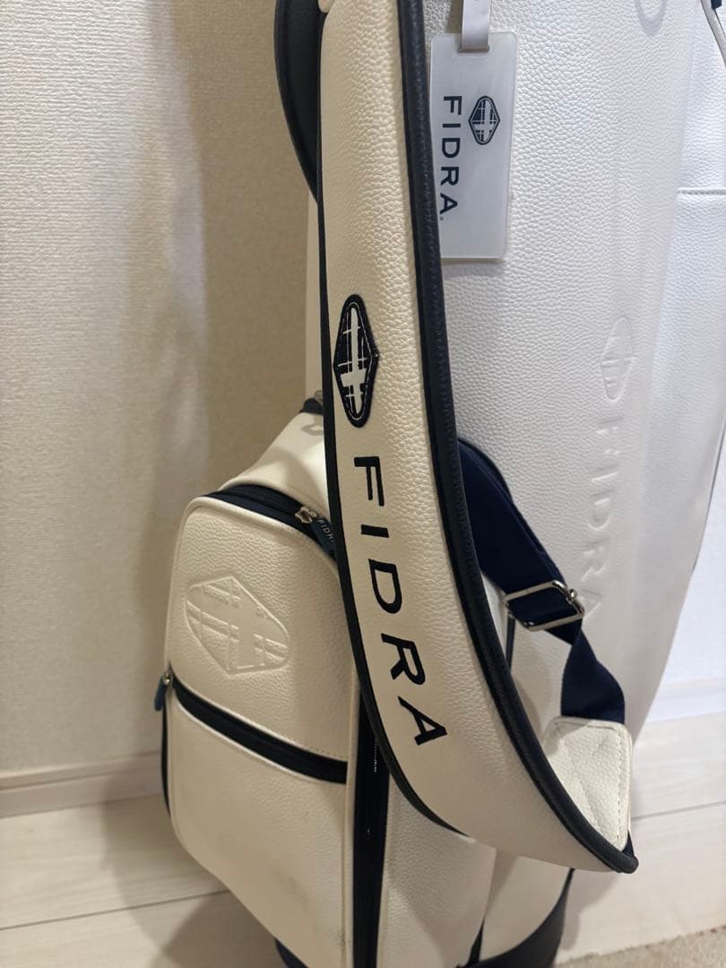 FIDRA ホワイト ゴルフバッグ