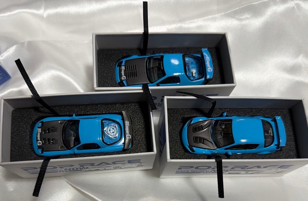 3個セットRE雨宮　pop race 1/64 MAZDA RX7 rx8